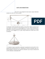 Lista de Exercícios