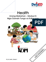 Health1 - q1 - Mod3 - Mga Gawain Tungo Sa Kalusugan - Version 2