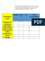 Rubric S