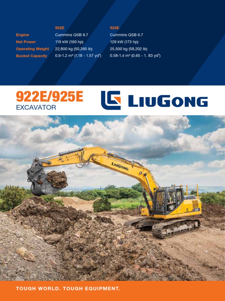 Hex 922e - 925e t4f 44 PG Broch A4 | PDF | Horsepower | Engines