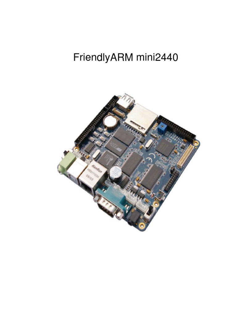 FriendlyARM Mini2440 User Guide | PDF | Booting | Bios