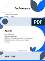 Science Performance Task: Andrea Felize Parenia Grade 7 - Beige