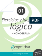 01EC Logica Nonogram Ecognitiva