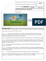 Avaliação1 3º Trimestral de Geografia 4 Ano (1) Modificado