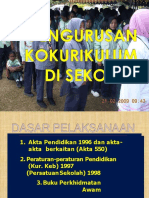 Pengurusan Kokurikulum Di Sekolah