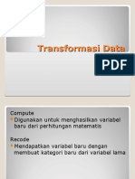 Prak. Transformasi Data