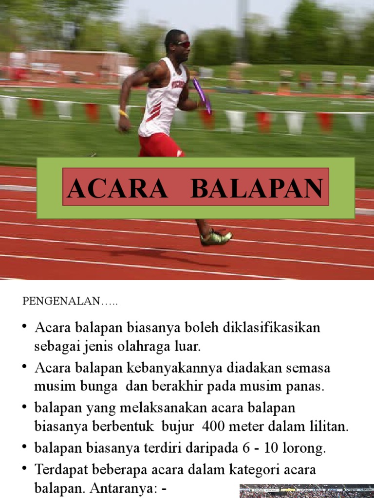 Kemahiran Acara Balapan Pdf