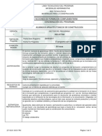 Informe Programa de Formación Complementaria