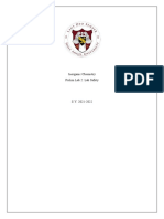 Inorganic Chemistry Prelim Lab 2: Lab Safety