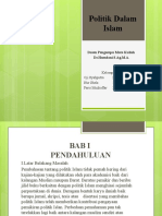 Politik Islam DR - Hamdani