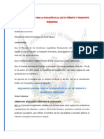 Reglamento General para La Aplicación de La Ley de Tránsito y Transporte Terrestres