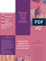 Become An Ice Cream Shop Assistant: Purple Drip