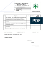 DAFTAR TILIK Ugd Akreditasi