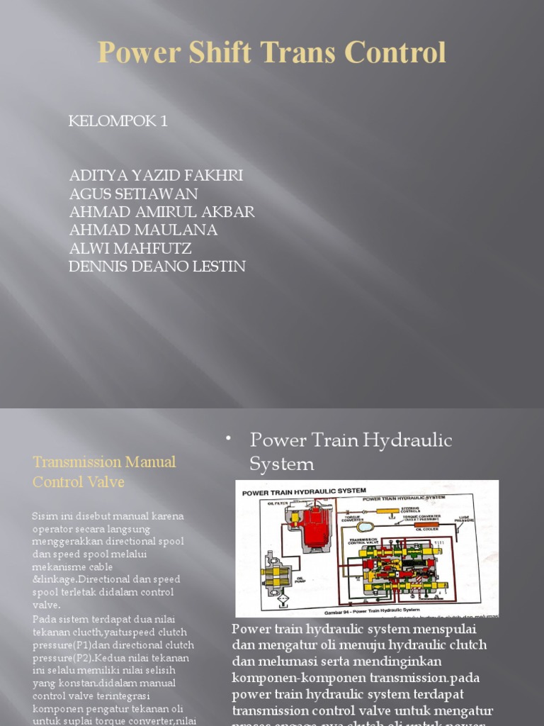 Sistem Kontrol Transmisi Manual | PDF