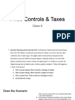 Price Controls & Taxes: Class 9