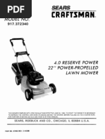 Download Lawn Mower Manual by Hunter Hills SN53694498 doc pdf
