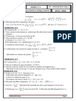 Serie 2 3 Equations Et Inequations 2019 2020 1