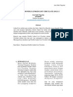 Double Linked List Circulate