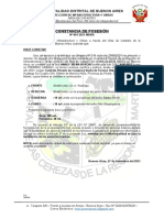 CONSTANCIA DE POSESION Nº 064-2021-MDBA