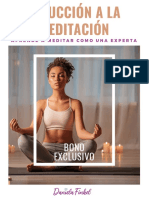 Inducción A La Meditación