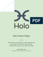 Holo Green Paper April 2021