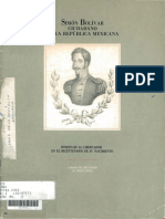 Simón Bolívar Ciudadano de La República Mexicana