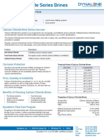 Dynalene Calcium Chloride Series Technical Data Sheet