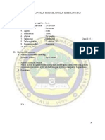 FORMAT LAPORAN RESUME ASUHAN KEPERAWATAN dispepsia