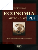 Livro Micro e Macro - Antonio Sandoval de Vasconcellos