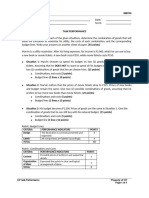 Rubric: Budget Lines: Criteria Performance Indicators Points Design Labels Total 10