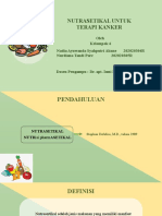 Kelompok 6 - Nutrasetikal Untuk Terapi Kanker