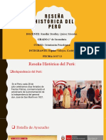 RESEÑA Histórica DEL PERÚ