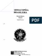 Farmacopéia Brasileira ParteII Fascículo 2