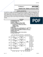 120Db 24-Bit 192Khz 4-Channel Adc: Preliminary