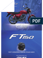 Italika FT 150 User Manual