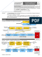 Analyse Chaine Information-Chaine Information Energie