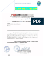 Ejemplos de Oficios