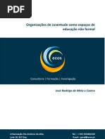 Organizacoes de Juventude Como Espaco de Educacao Nao Formal