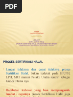 Contoh - Checklist Audit Halal Internal (5 Kriteria SJPH) | PDF