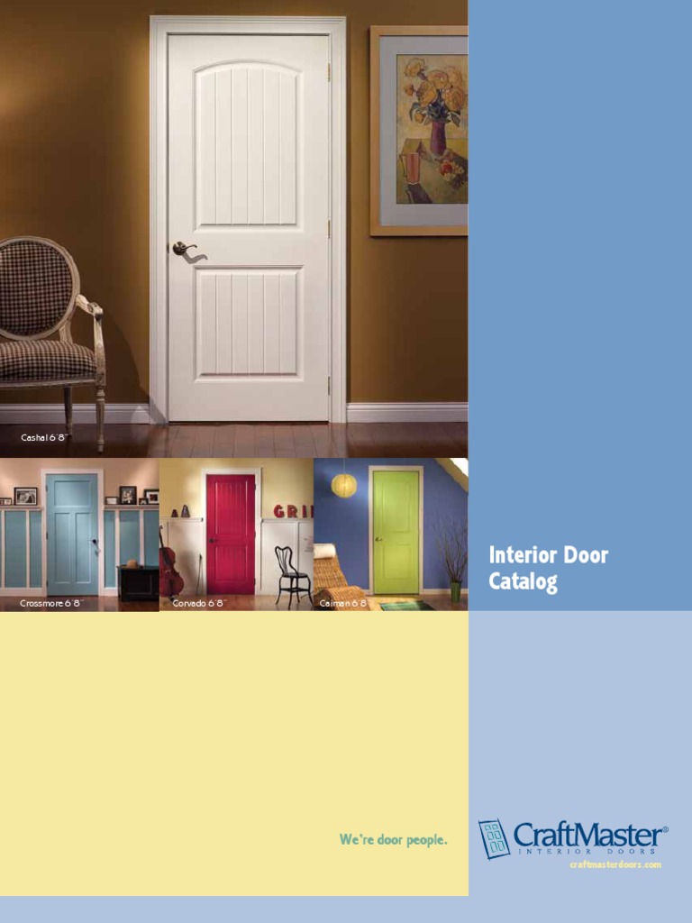 Craft Master Interior Catalog | PDF | Door | Wood