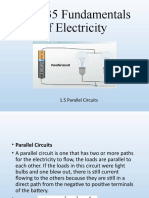 ET1135 Fundamentals of Electricity 1 - 5 Parallel Circuits