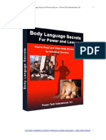 Body Language Secrets for Power & Love