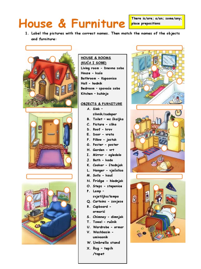 Furniture in the house discount