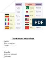 Nationalities