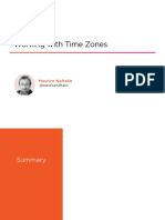 Working With Time Zones Slides