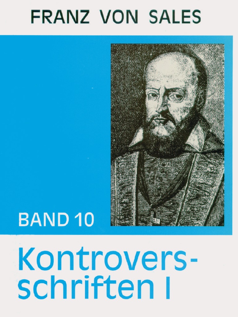 Kontroversschriften I Franz Von Sales