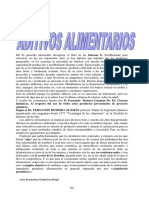 Tema 10º Aditivos y Clasificación.