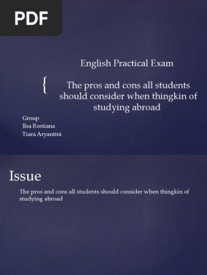 Pros and Cons