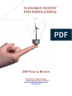 CLEAN ENERGY PATENT GROWTH INDEX 2010