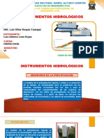 Instrumentos Hidrológicos